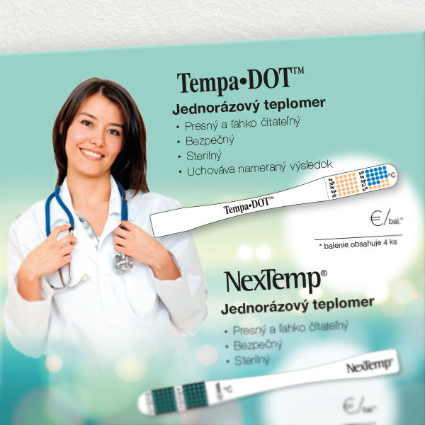 Posters for thermometers